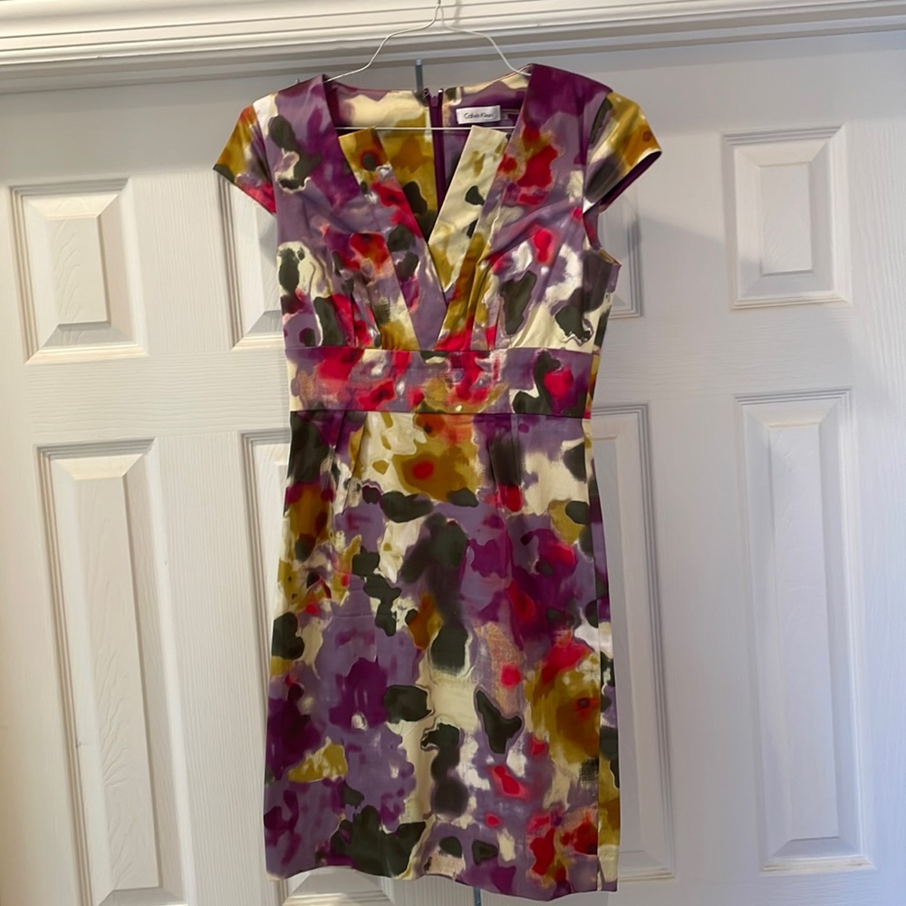 Calvin Klein a-line dress